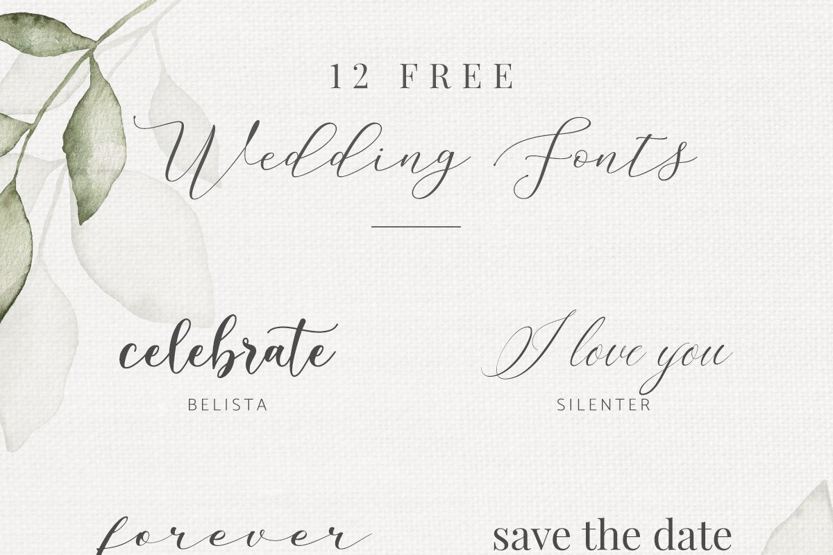 Free Wedding Fonts – Angele Kamp